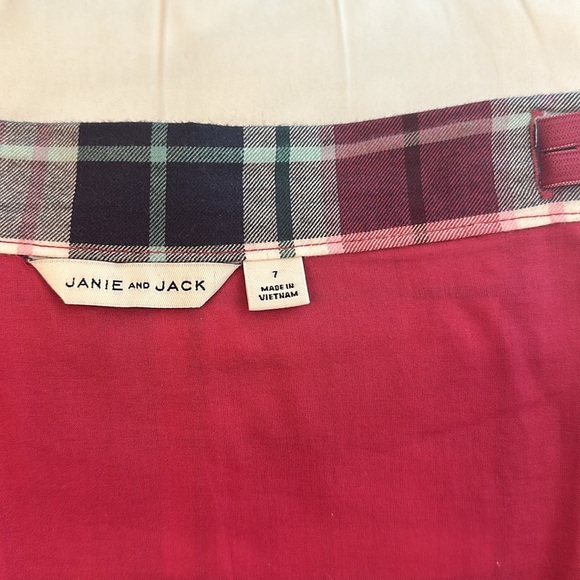 Janie and Jack 2 Matching Shirt and Skirt Size 7 - Picture 11 of 12